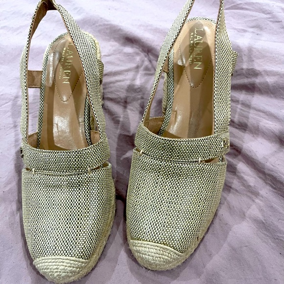 Ralph Lauren espadrille sandals - Picture 2 of 2